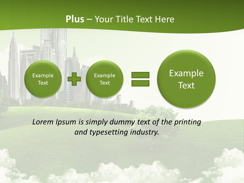 Peace Warming Ecology PowerPoint Template