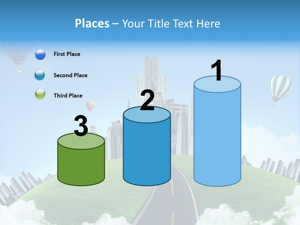 Nature Aerial Map PowerPoint Template