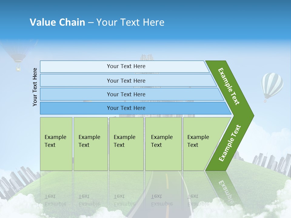 Nature Aerial Map PowerPoint Template
