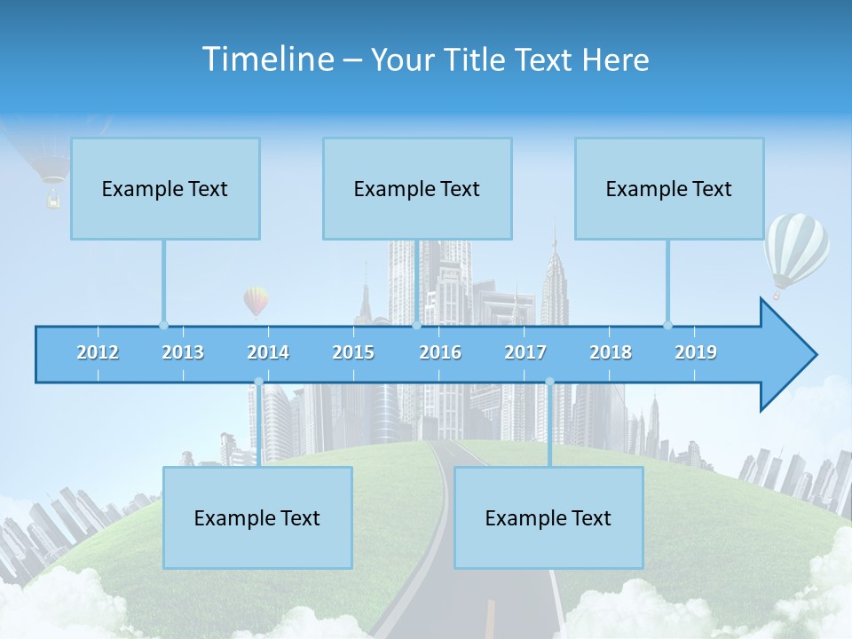 Nature Aerial Map PowerPoint Template