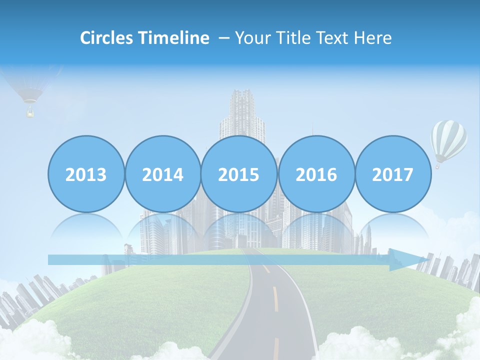 Nature Aerial Map PowerPoint Template