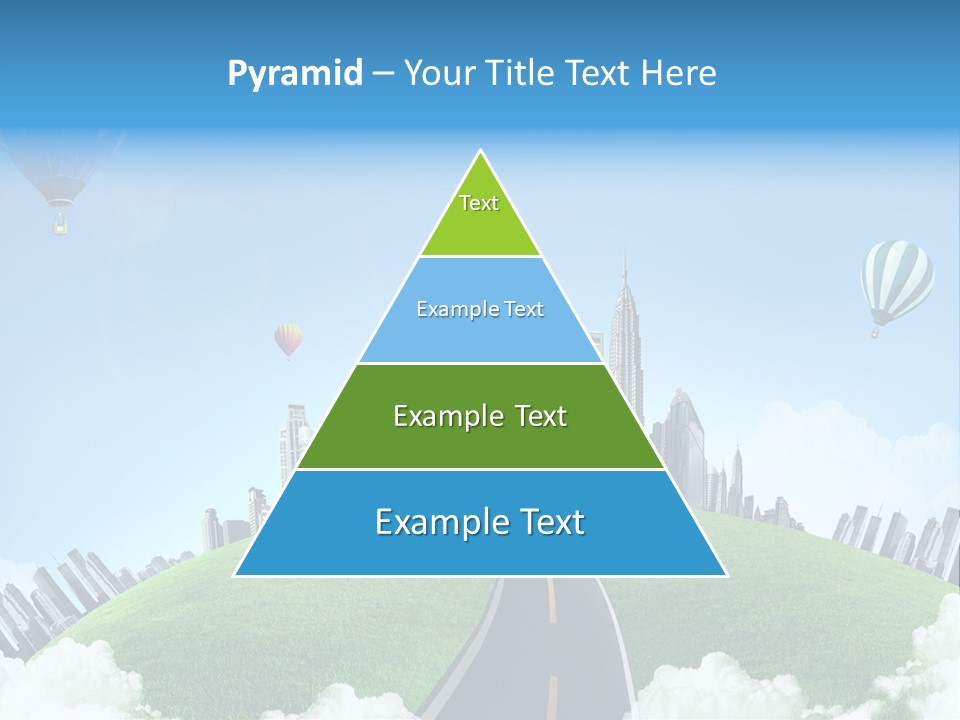 Nature Aerial Map PowerPoint Template