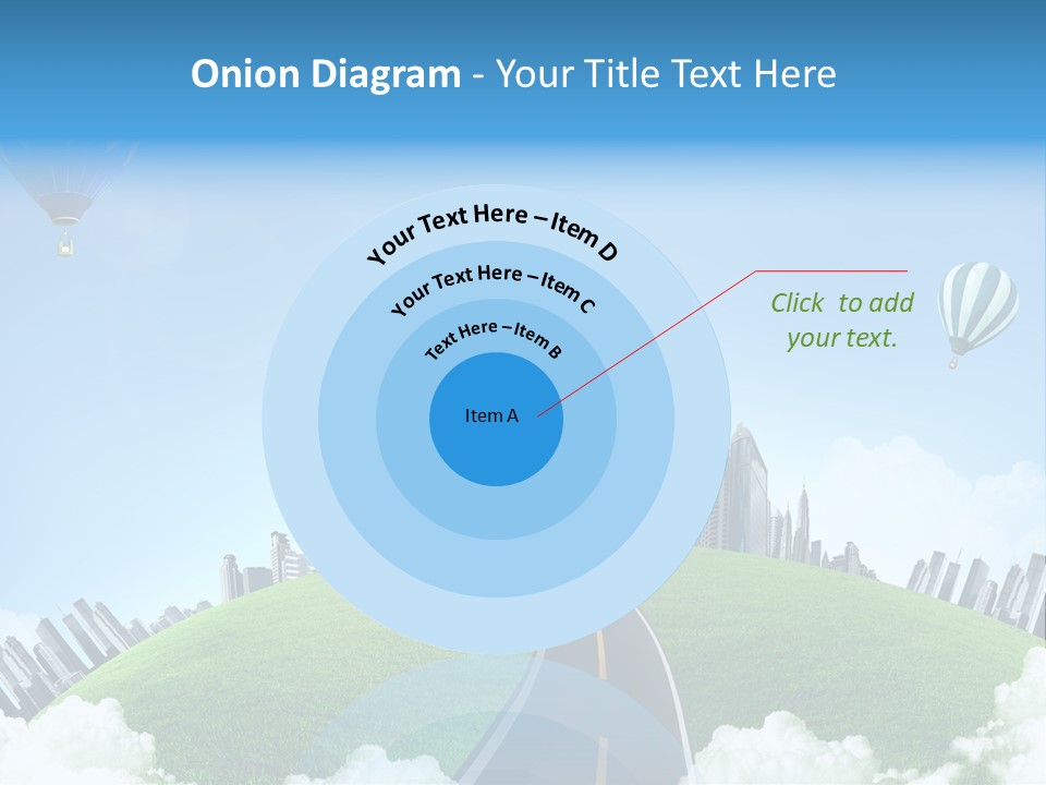 Nature Aerial Map PowerPoint Template