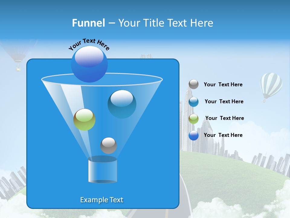 Nature Aerial Map PowerPoint Template