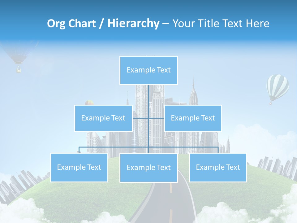 Nature Aerial Map PowerPoint Template