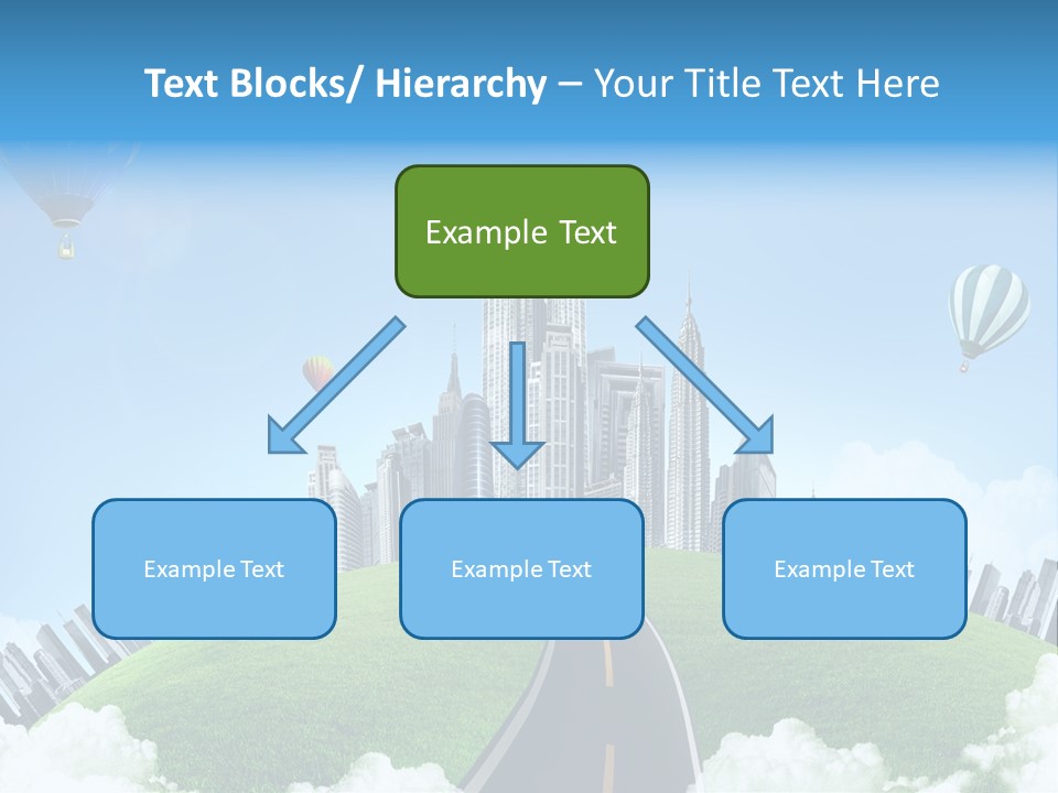 Nature Aerial Map PowerPoint Template