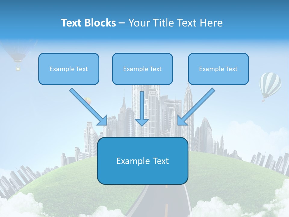 Nature Aerial Map PowerPoint Template