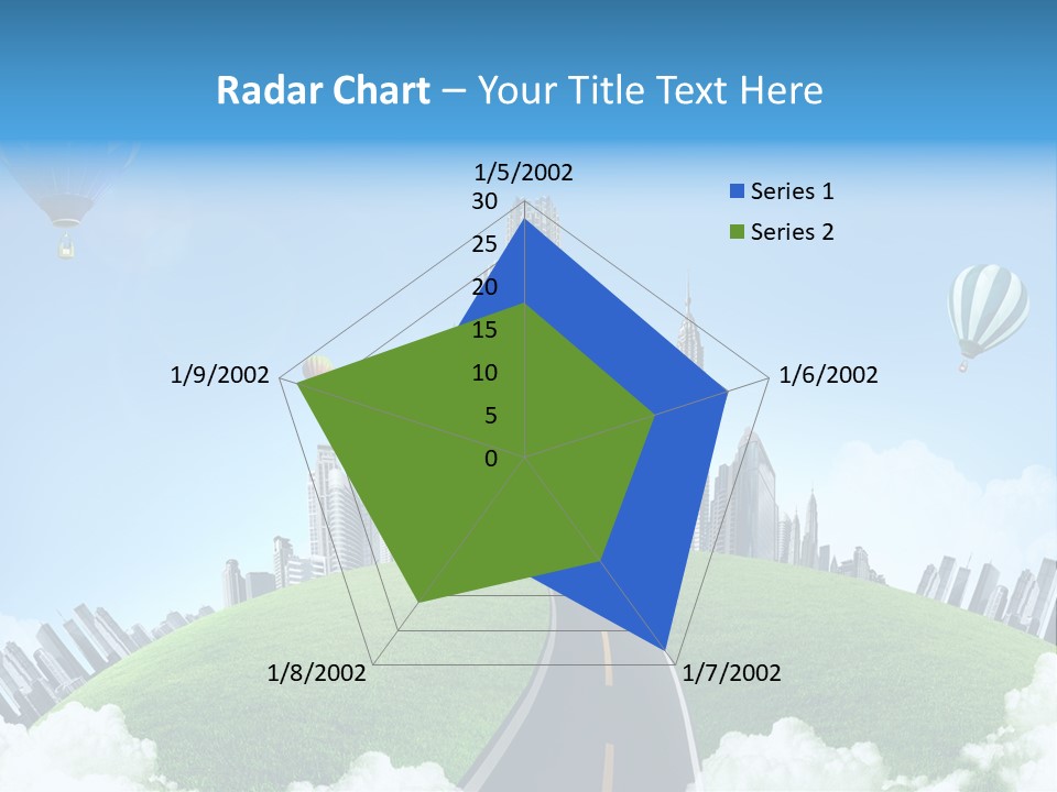 Nature Aerial Map PowerPoint Template
