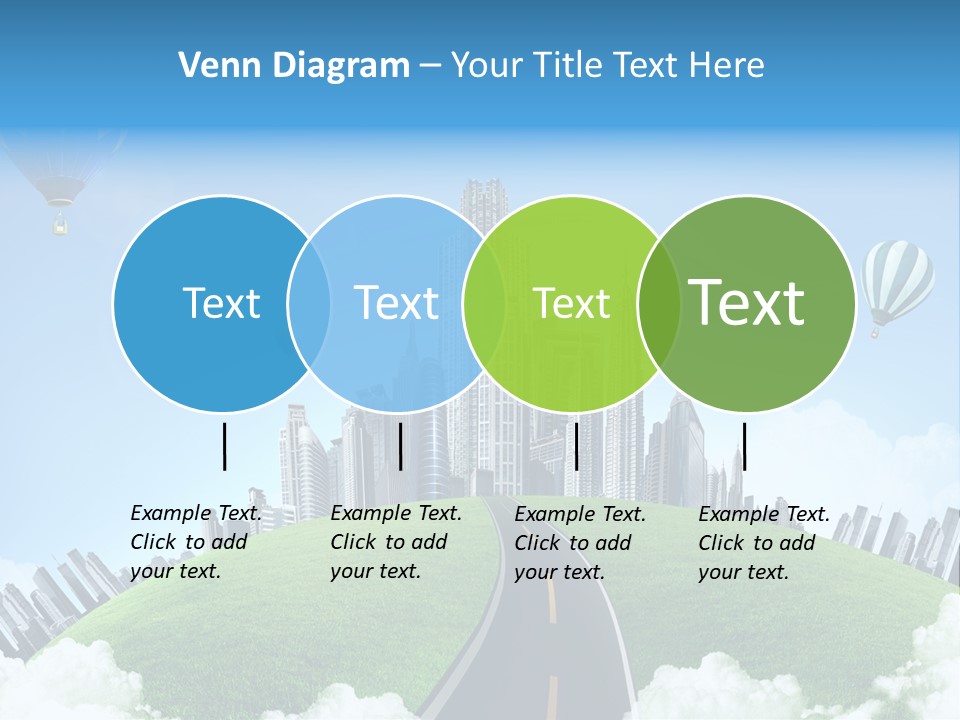 Nature Aerial Map PowerPoint Template