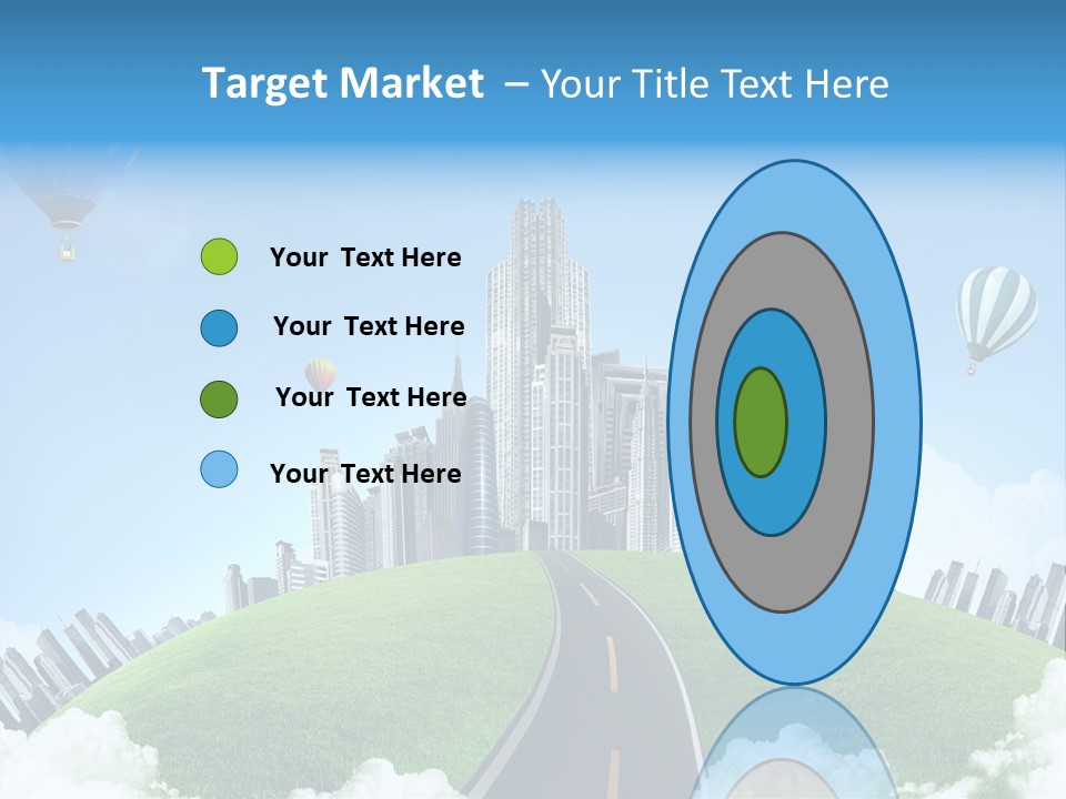 Nature Aerial Map PowerPoint Template