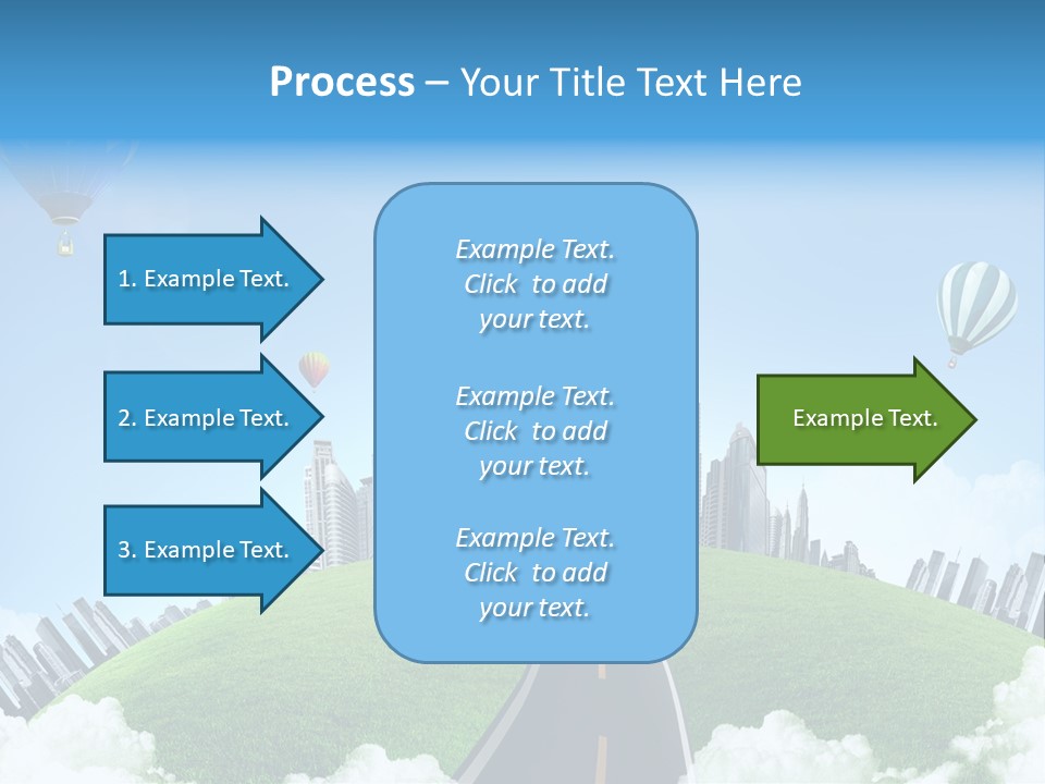 Nature Aerial Map PowerPoint Template