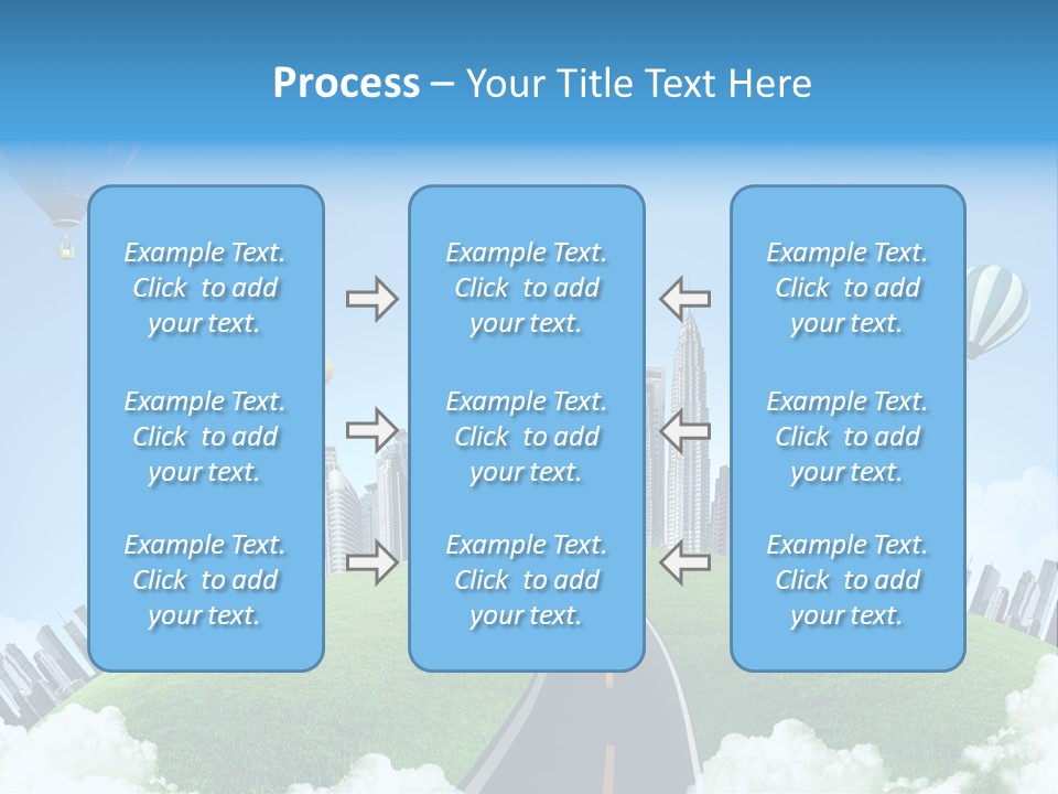 Nature Aerial Map PowerPoint Template