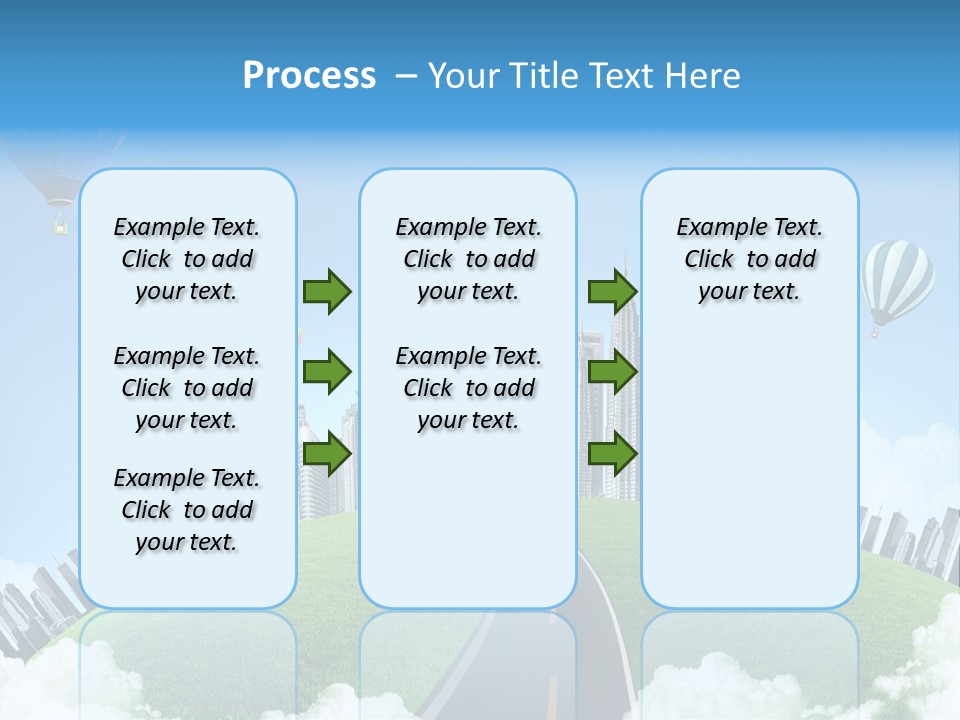 Nature Aerial Map PowerPoint Template