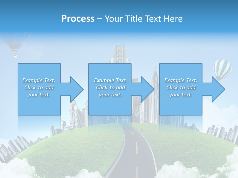 Nature Aerial Map PowerPoint Template