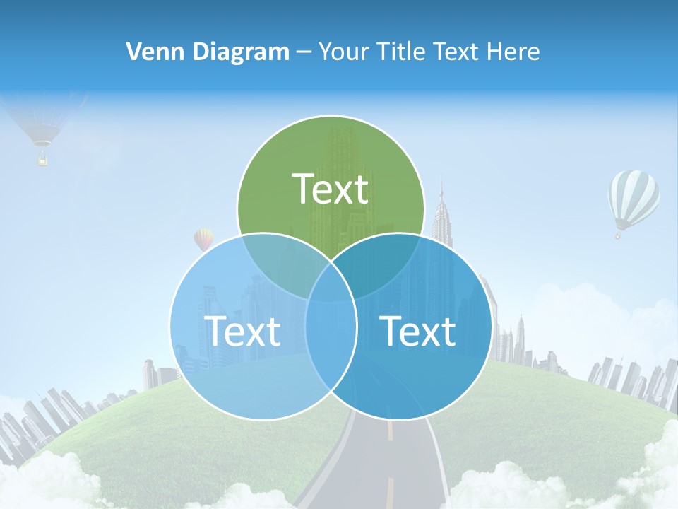 Nature Aerial Map PowerPoint Template