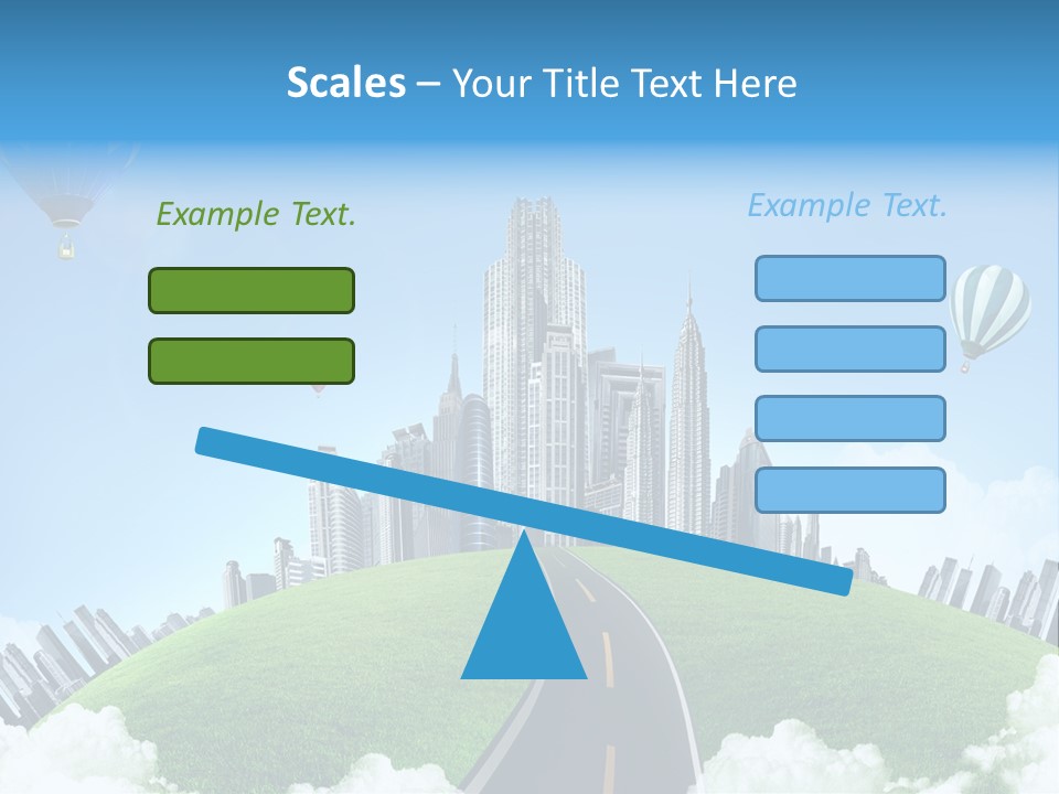 Nature Aerial Map PowerPoint Template