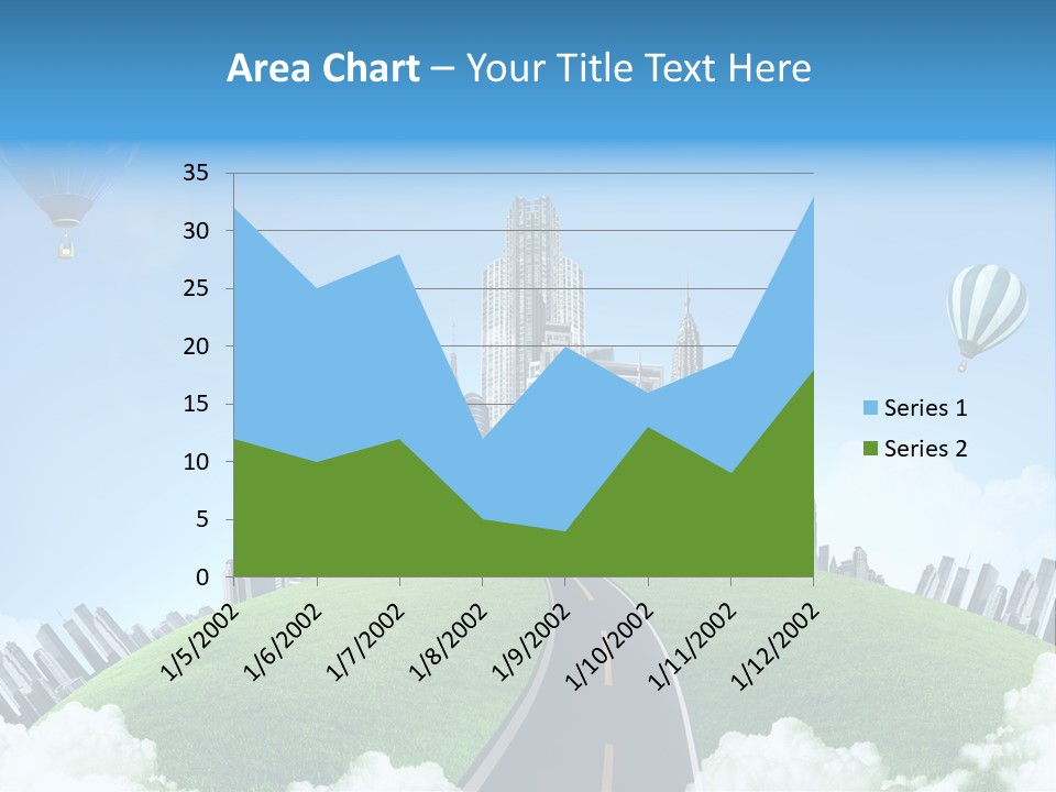 Nature Aerial Map PowerPoint Template
