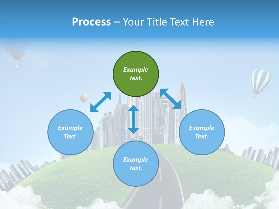 Nature Aerial Map PowerPoint Template