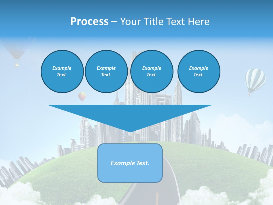 Nature Aerial Map PowerPoint Template