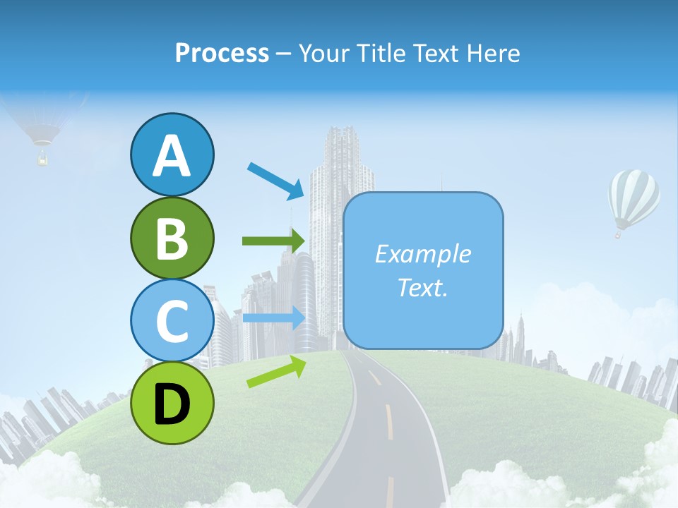 Nature Aerial Map PowerPoint Template