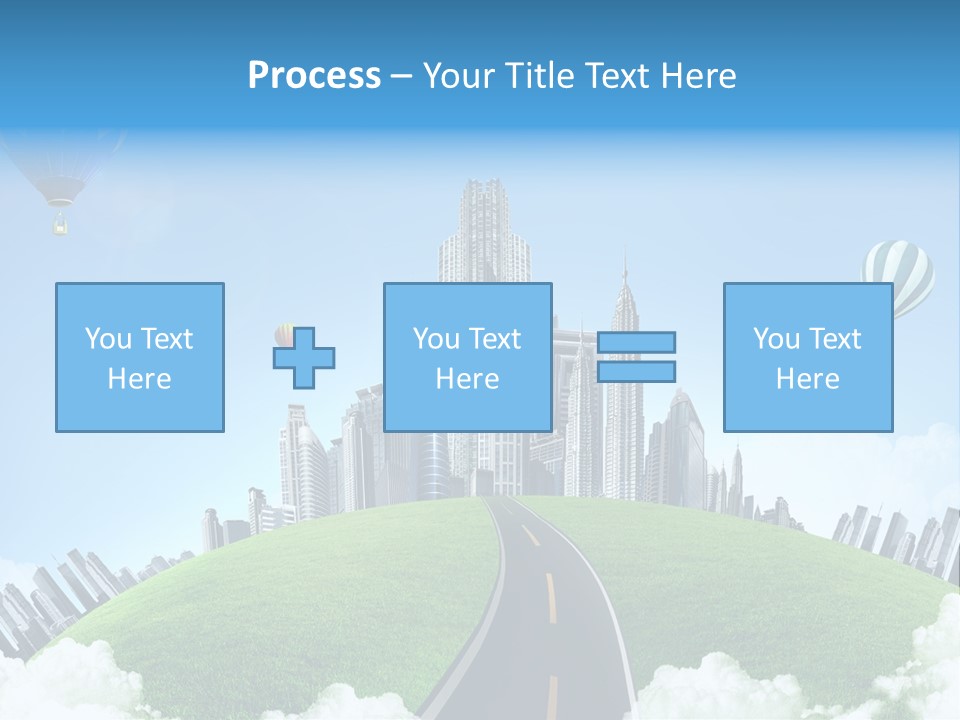 Nature Aerial Map PowerPoint Template