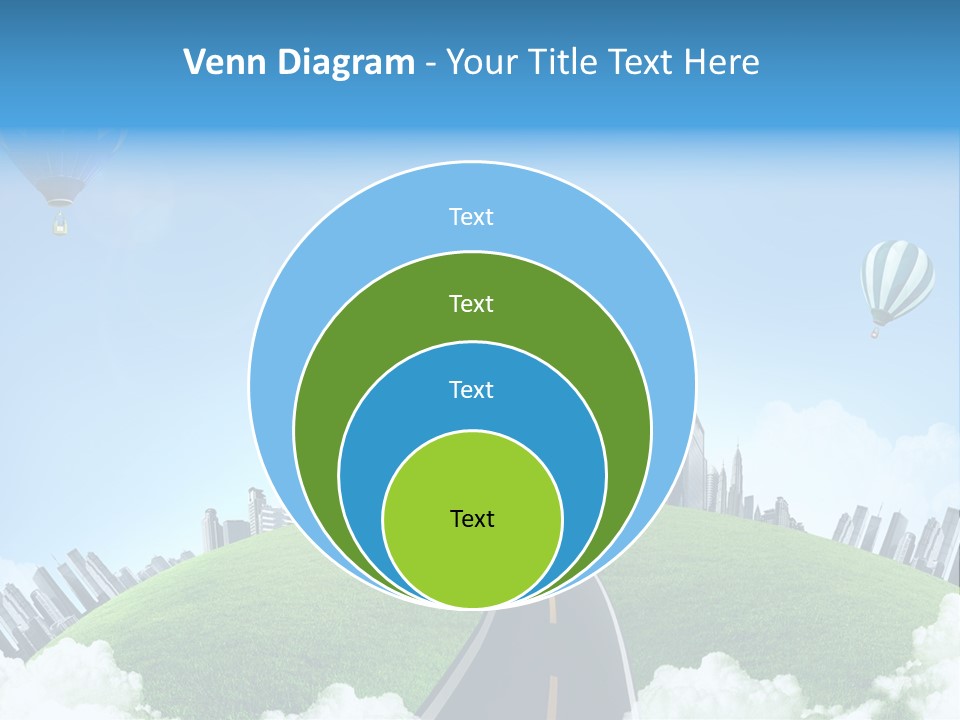 Nature Aerial Map PowerPoint Template