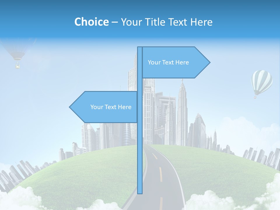 Nature Aerial Map PowerPoint Template