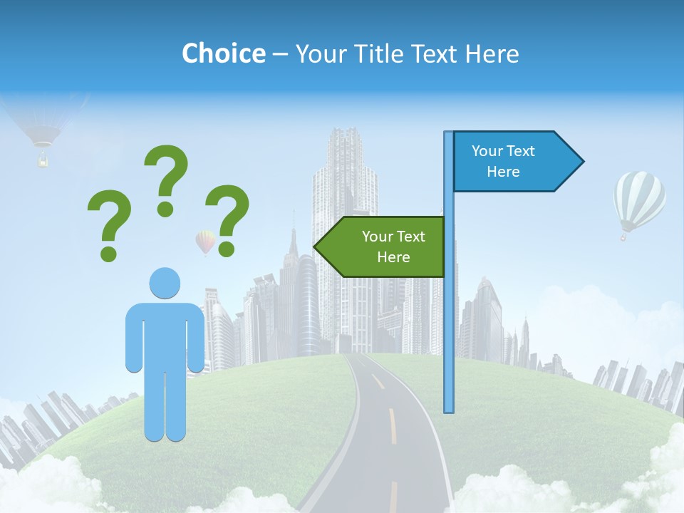Nature Aerial Map PowerPoint Template