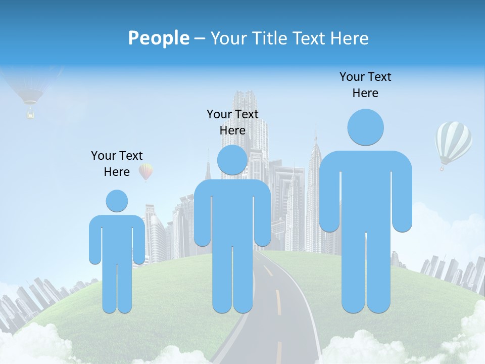 Nature Aerial Map PowerPoint Template