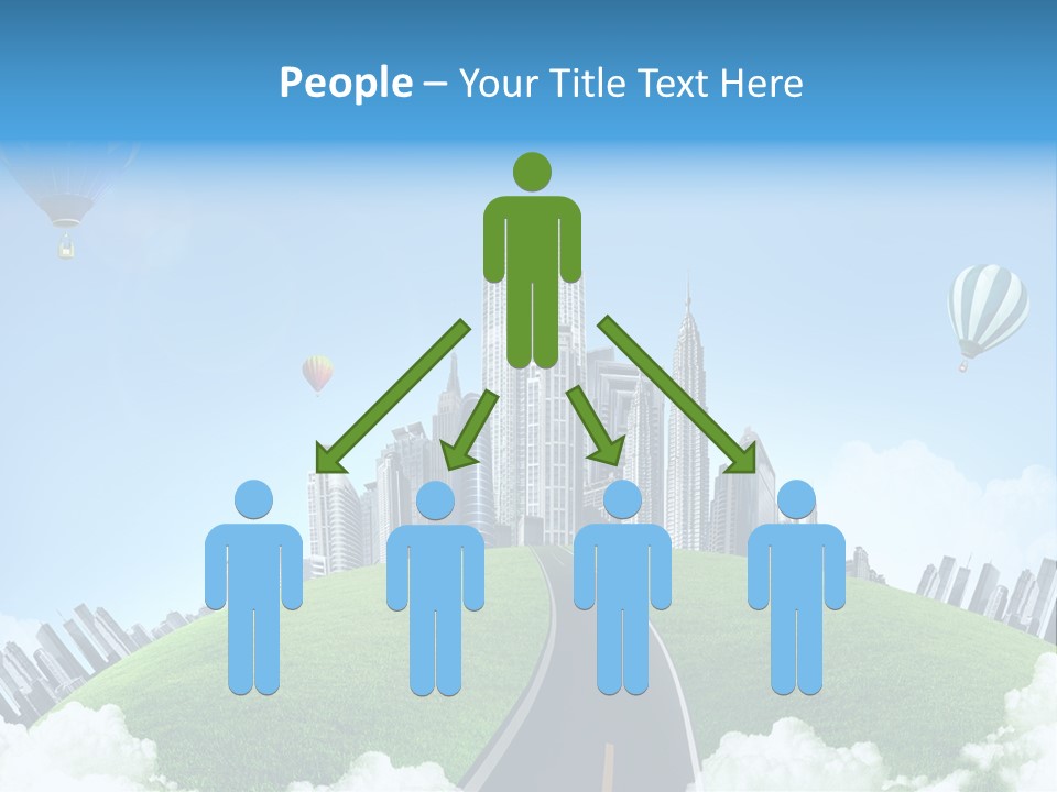 Nature Aerial Map PowerPoint Template