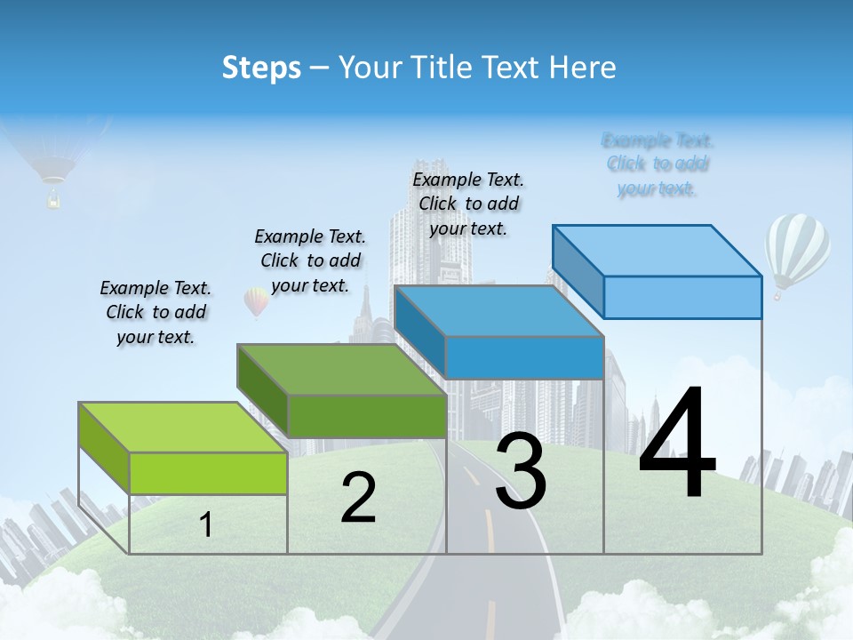 Nature Aerial Map PowerPoint Template