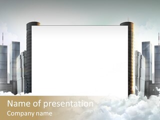 Chalkboard Empty Class PowerPoint Template