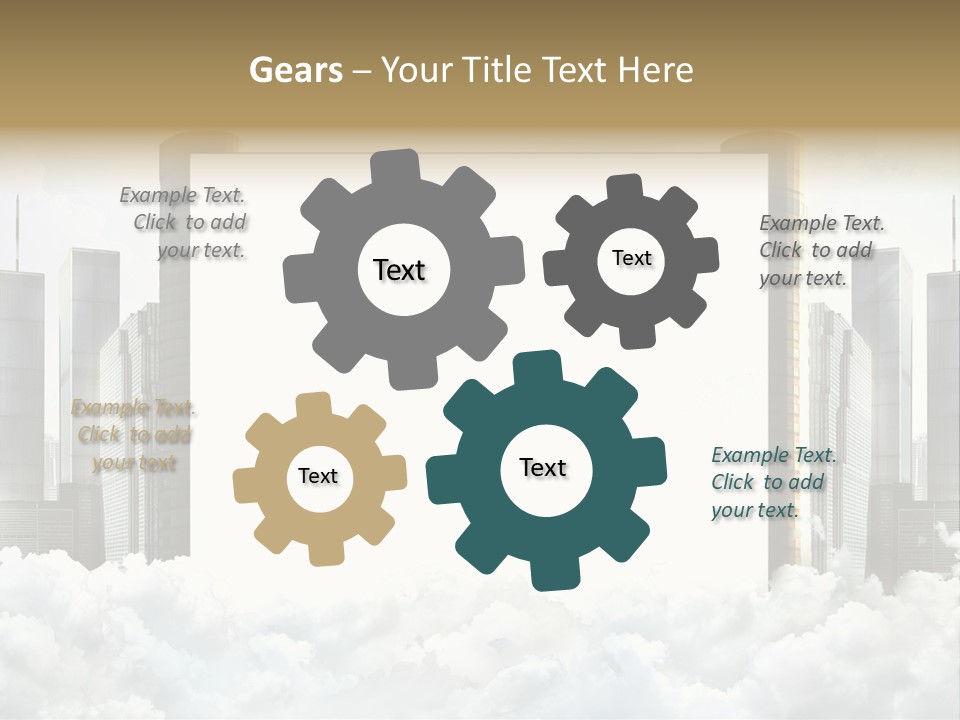 Chalkboard Empty Class PowerPoint Template