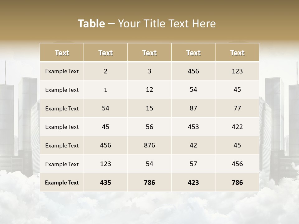 Chalkboard Empty Class PowerPoint Template