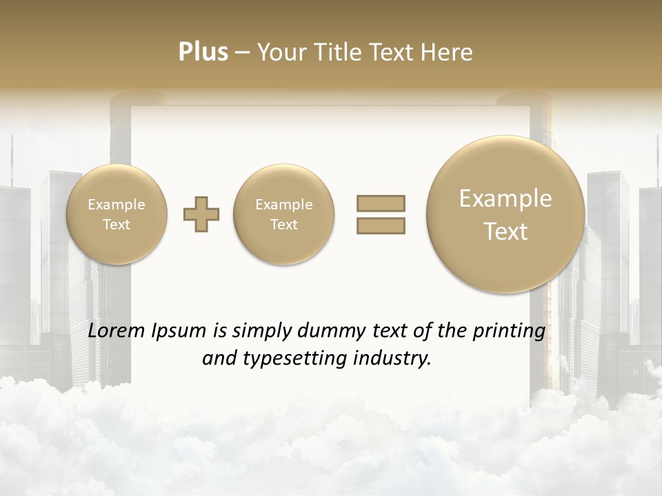 Chalkboard Empty Class PowerPoint Template