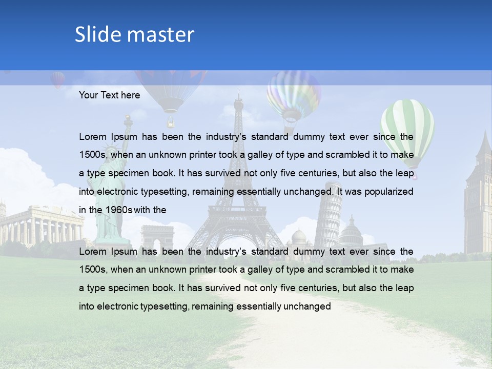 Venice Europe Art PowerPoint Template