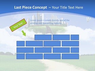 Day Cloud Land PowerPoint Template