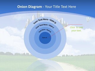 Day Cloud Land PowerPoint Template