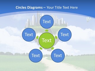 Day Cloud Land PowerPoint Template
