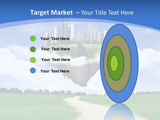 Day Cloud Land PowerPoint Template