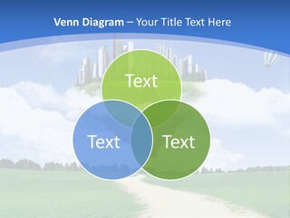Day Cloud Land PowerPoint Template