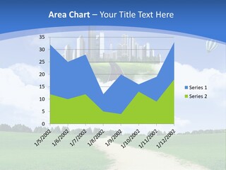 Day Cloud Land PowerPoint Template