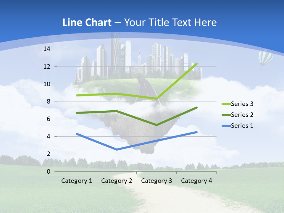Day Cloud Land PowerPoint Template