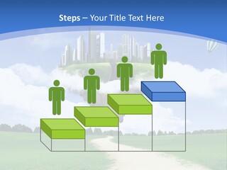 Day Cloud Land PowerPoint Template