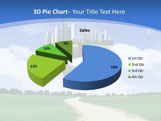 Day Cloud Land PowerPoint Template