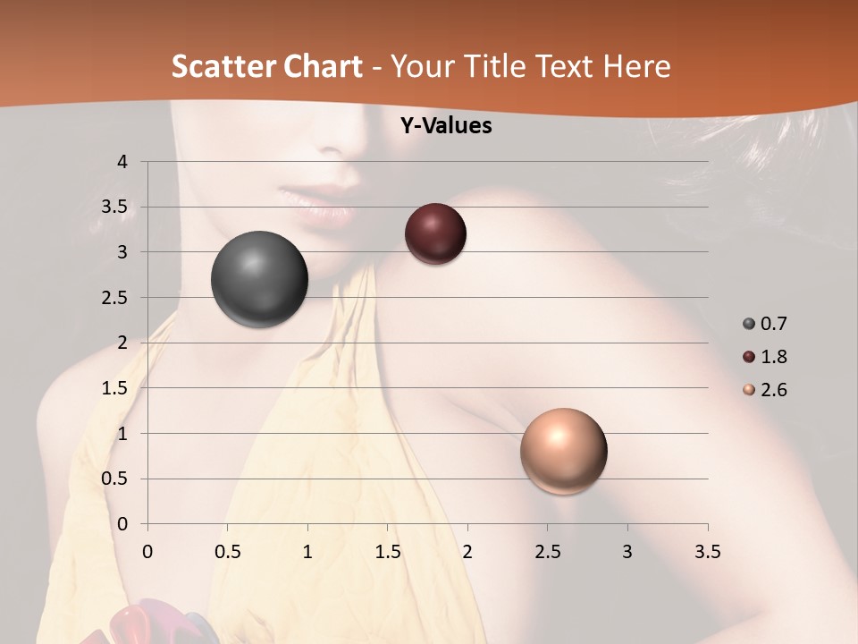 Yellow Female Beauty PowerPoint Template