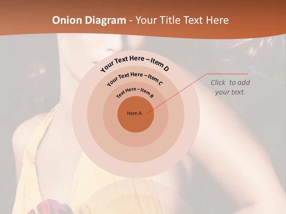 Yellow Female Beauty PowerPoint Template