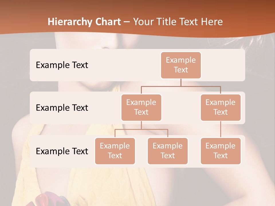 Yellow Female Beauty PowerPoint Template