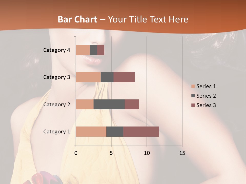 Yellow Female Beauty PowerPoint Template