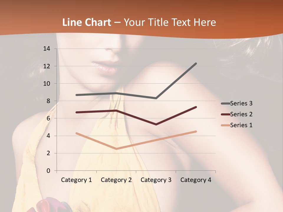 Yellow Female Beauty PowerPoint Template